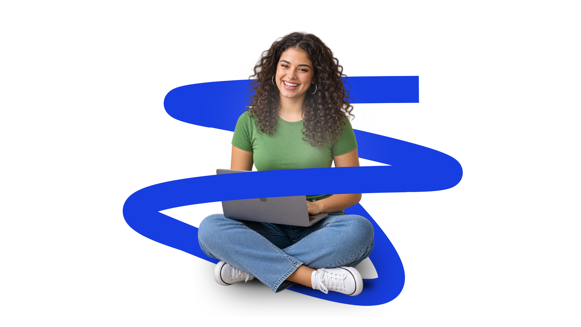 Profissional usando notebook para organizar o próximo passo